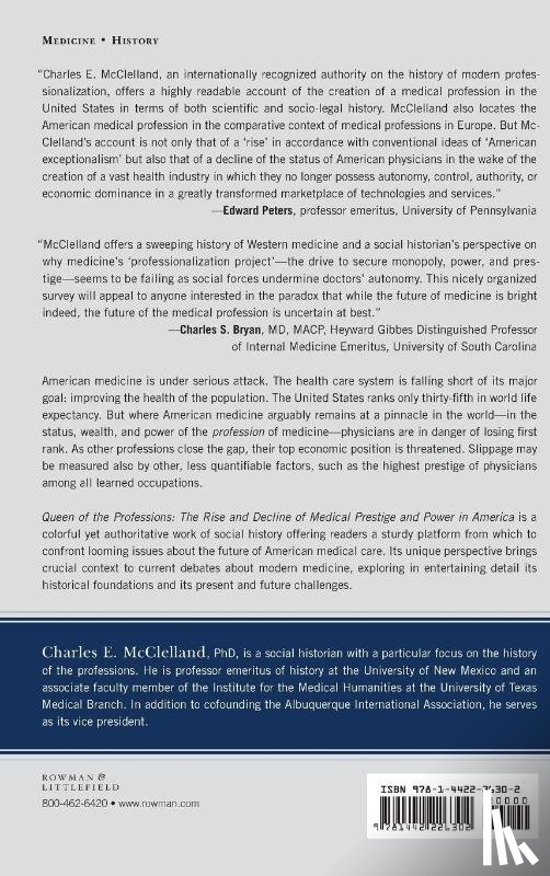 McClelland, Charles E. - Queen of the Professions