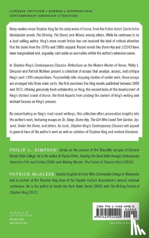  - Stephen King's Contemporary Classics