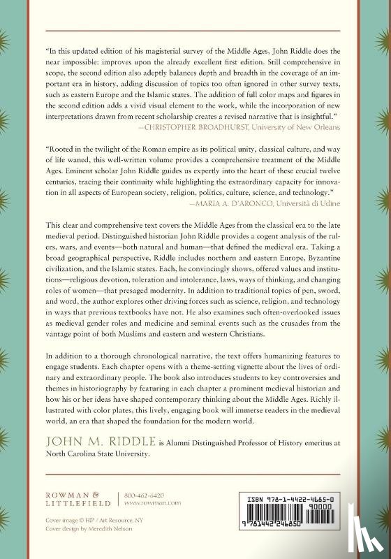 Riddle, John M. - A History of the Middle Ages, 300–1500
