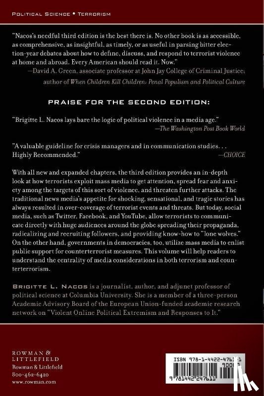 Nacos, Brigitte - Mass-Mediated Terrorism