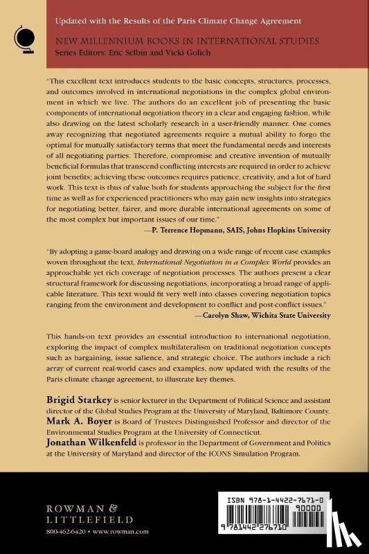 Starkey, Brigid, Boyer, Mark A., Wilkenfeld, Jonathan - International Negotiation in a Complex World