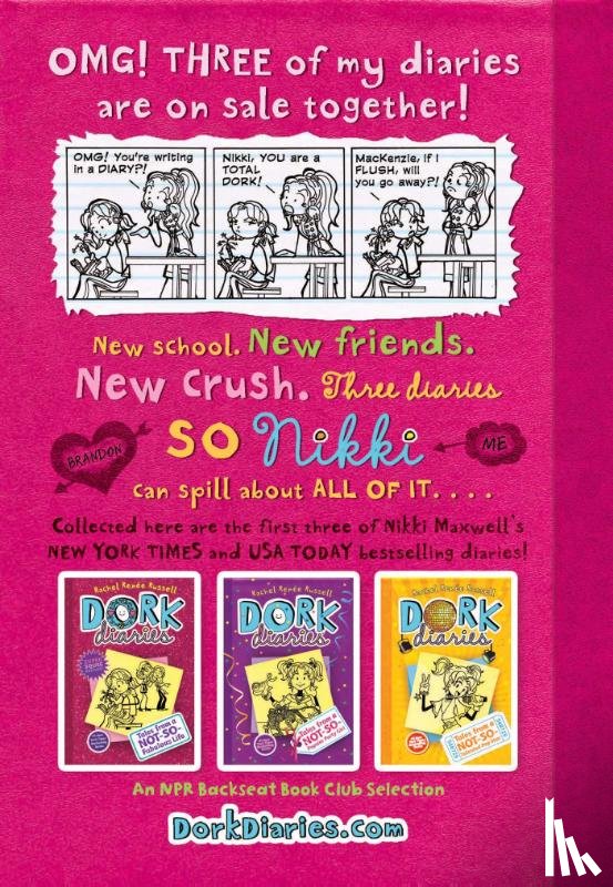 Russell, Rachel Renée - Dork Diaries Boxed Set (Books 1-3)