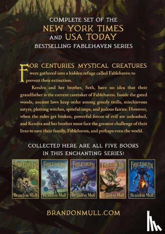 Mull, Brandon - Fablehaven Complete Set (Boxed Set)