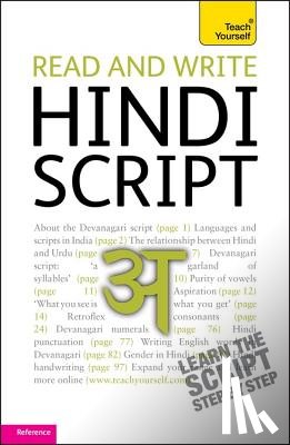 Snell, Dr Dr Rupert - Read and write Hindi script: Teach Yourself