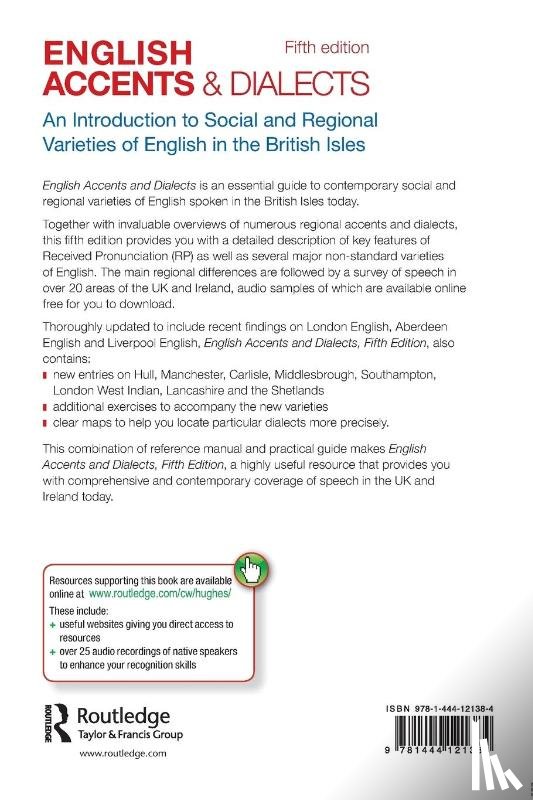 Arthur Hughes (formerly of Reading University, UK), Trudgill, Peter (University of Fribourg, Watt, Dominic (University of York - English Accents and Dialects