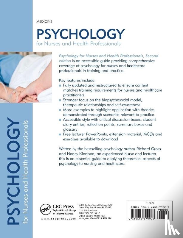 Gross, Richard, Kinnison, Nancy (Truro - Psychology for Nurses and Health Professionals