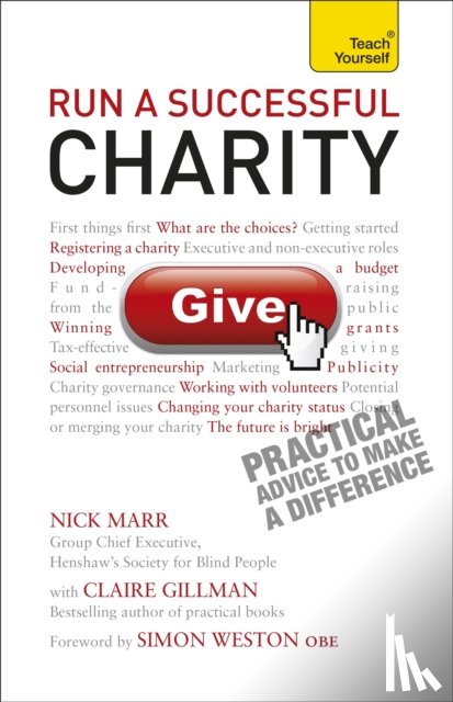 Gillman, Claire, Marr, Nick - Run a Successful Charity: Teach Yourself