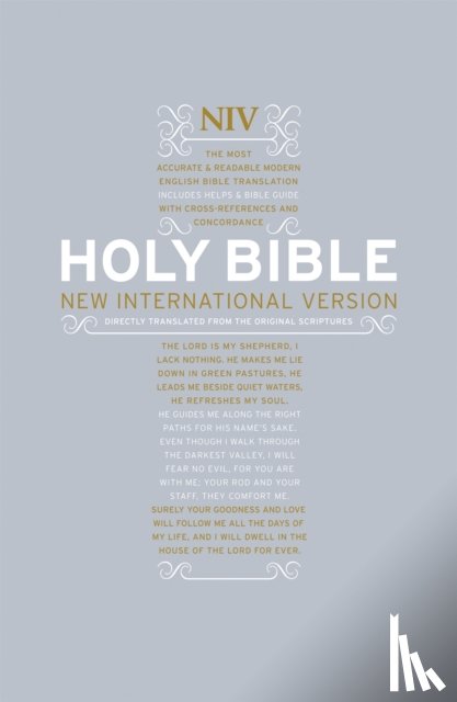 Version, New International - NIV Popular Hardback Bible with Cross-References