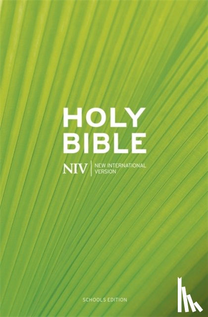 Version, New International - NIV Schools Hardback Bible