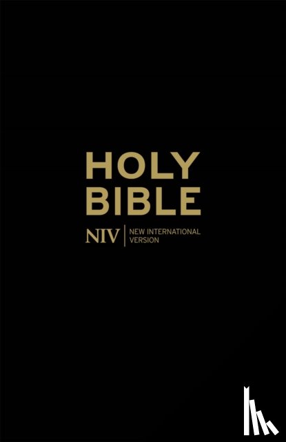 Version, New International - NIV Holy Bible - Anglicised Black Gift and Award