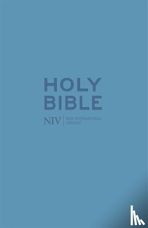 Version, New International - NIV Pocket Cyan Soft-tone Bible with Zip