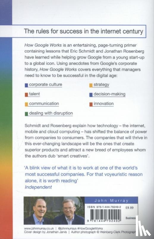 Schmidt, Eric, Rosenberg, Jonathan - How Google Works