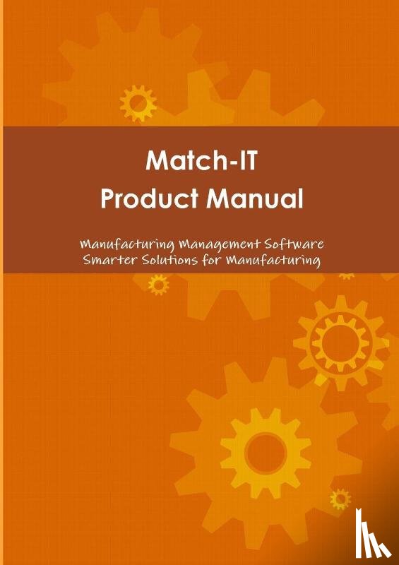 Nichols, Dave - Match-It Product Manual