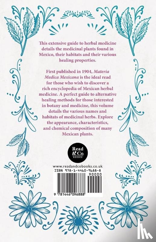 Altamirano, Fernando - Materia Medica Mexicana - A Manual Of Mexican Medicinal Herbs