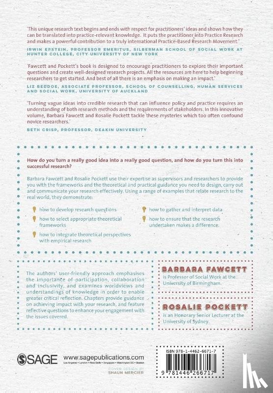 Fawcett, Barbara, Pockett, Rosalie - Turning Ideas into Research