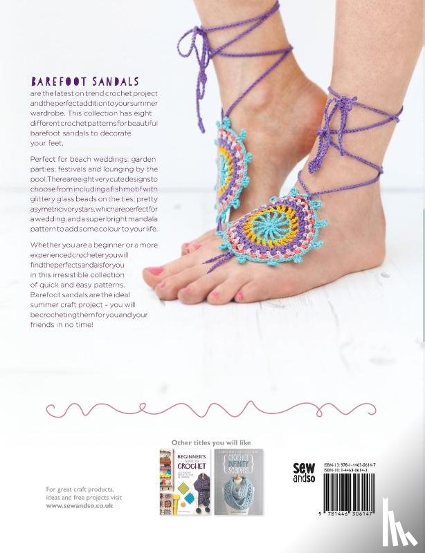 Fazakerley, Anna, Shrimpton, Sarah (Author) - Crochet Barefoot Sandals