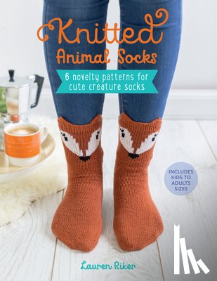 Riker, Lauren (Author) - Knitted Animal Socks