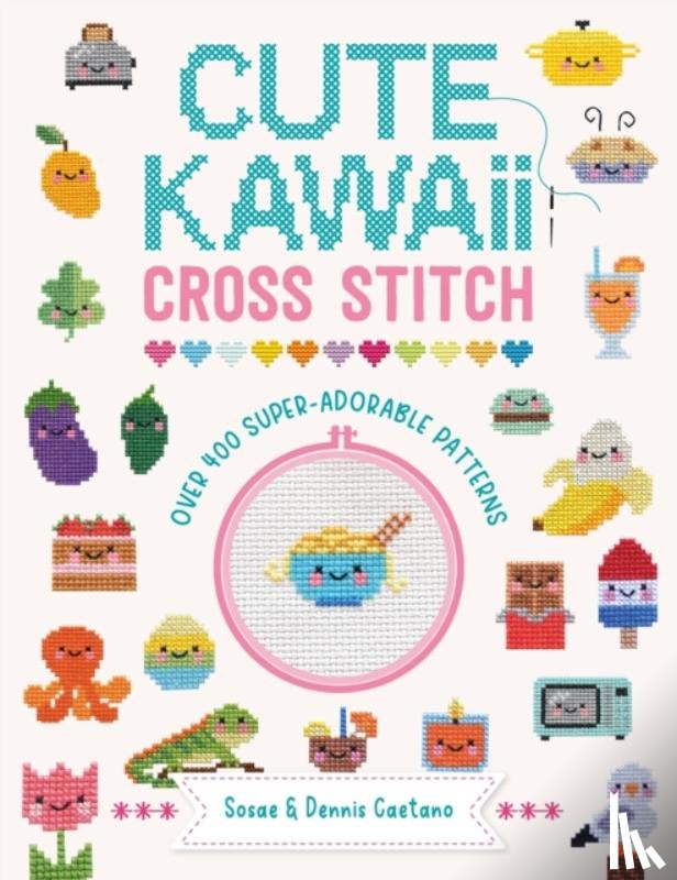 Caetano, Sosae and Dennis - Cute Kawaii Cross Stitch