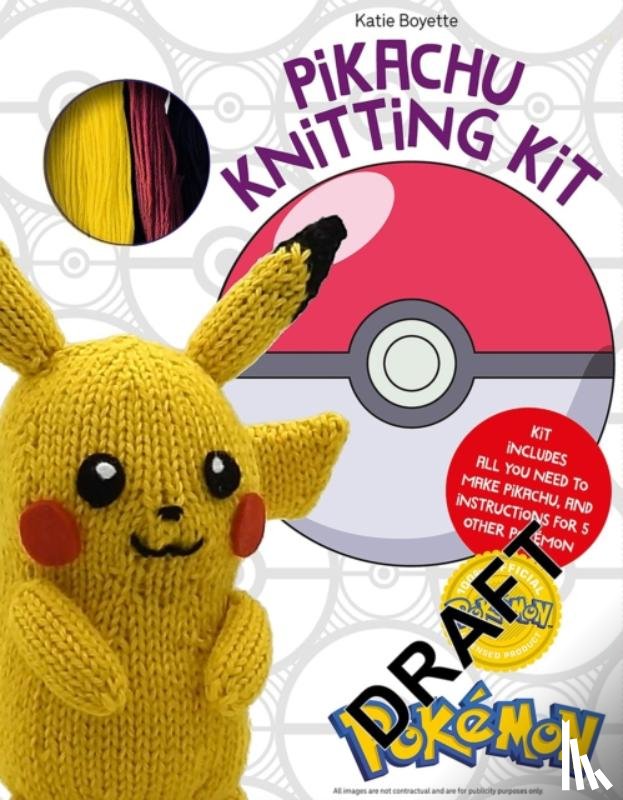 Boyette, Katie - PokeMon Knitting Pikachu Kit
