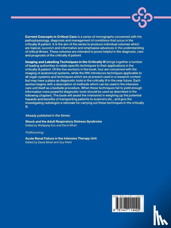 Wolfgang J. Kox, Joseph E. Boultbee, Robert Donaldson - Imaging and Labelling Techniques in the Critically Ill