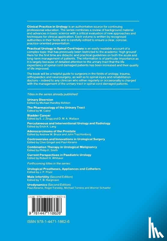  - Practical Urology in Spinal Cord Injury