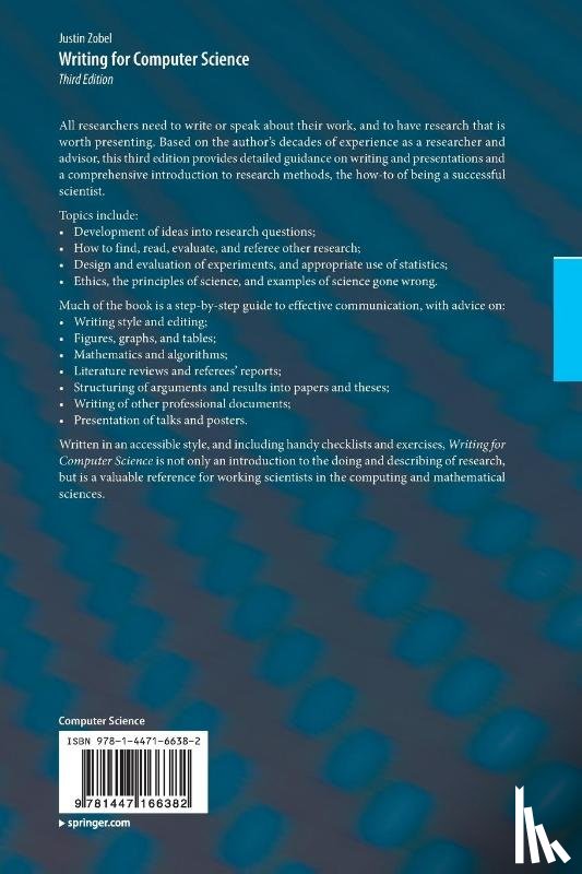 Zobel, Justin - Writing for Computer Science