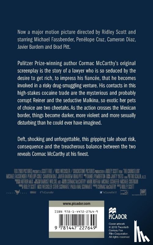 McCarthy, Cormac - The Counsellor