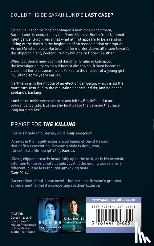 Hewson, David - The Killing 3