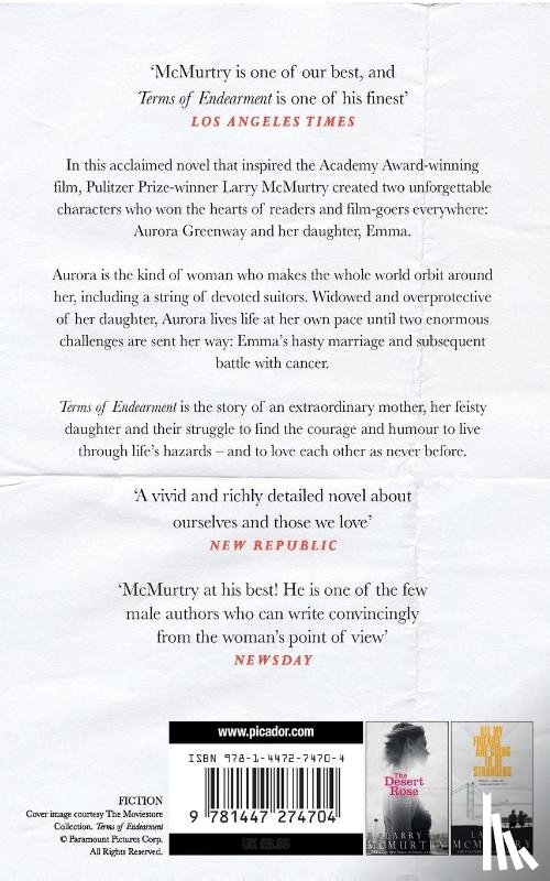 McMurtry, Larry - Terms of Endearment