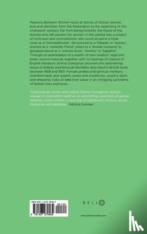 Donoghue, Emma - Passions Between Women