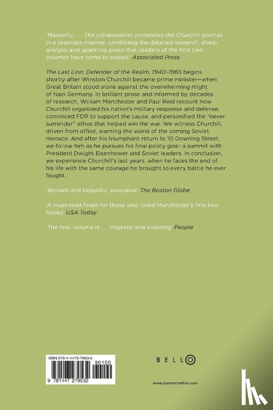 Manchester, William, Reid, Paul - The Last Lion: Winston Spencer Churchill