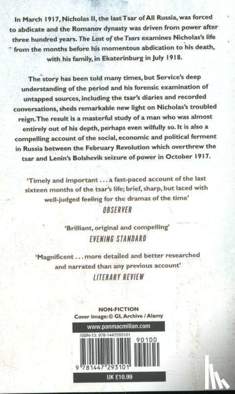 Service, Robert - The Last of the Tsars