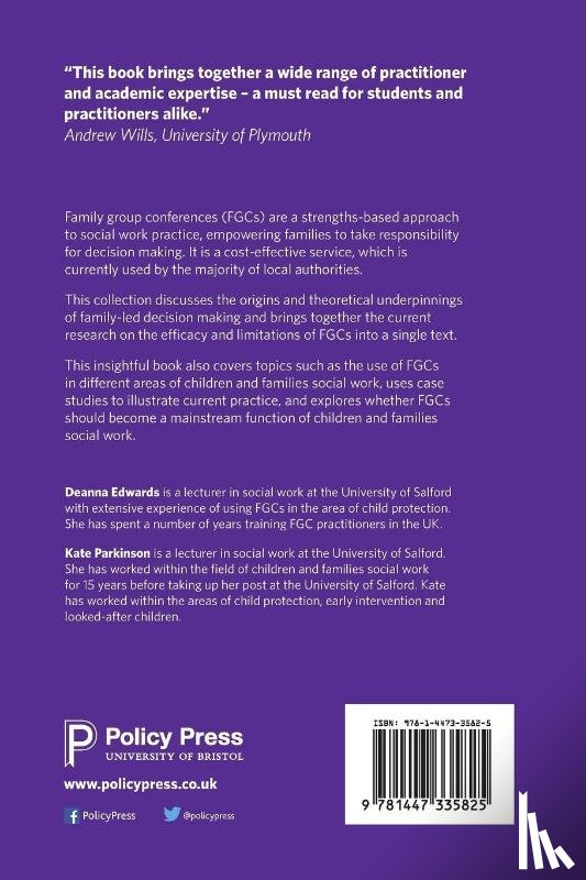  - Family Group Conferences in Social Work