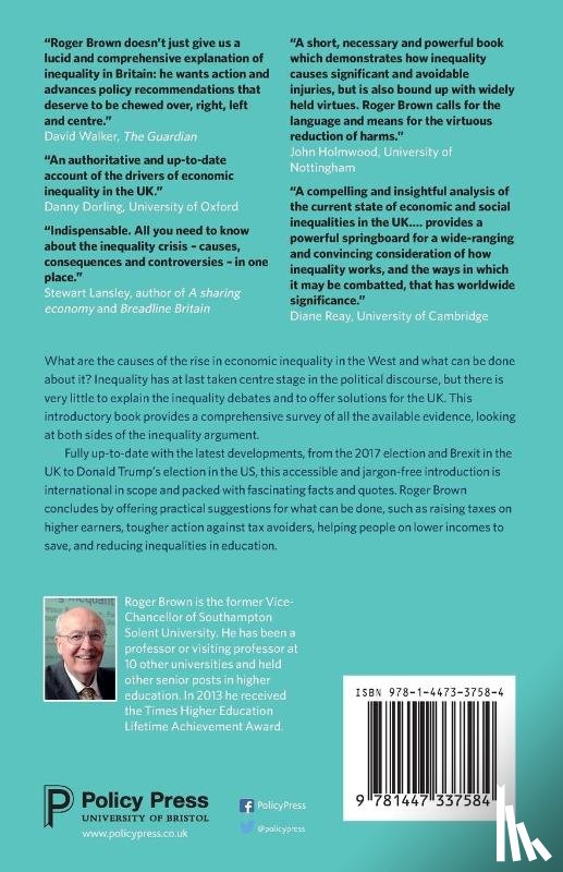 Brown, Roger (Solent University Southampton) - The Inequality Crisis