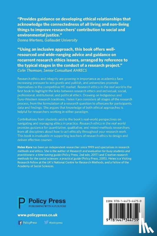 Kara, Helen - Research Ethics in the Real World