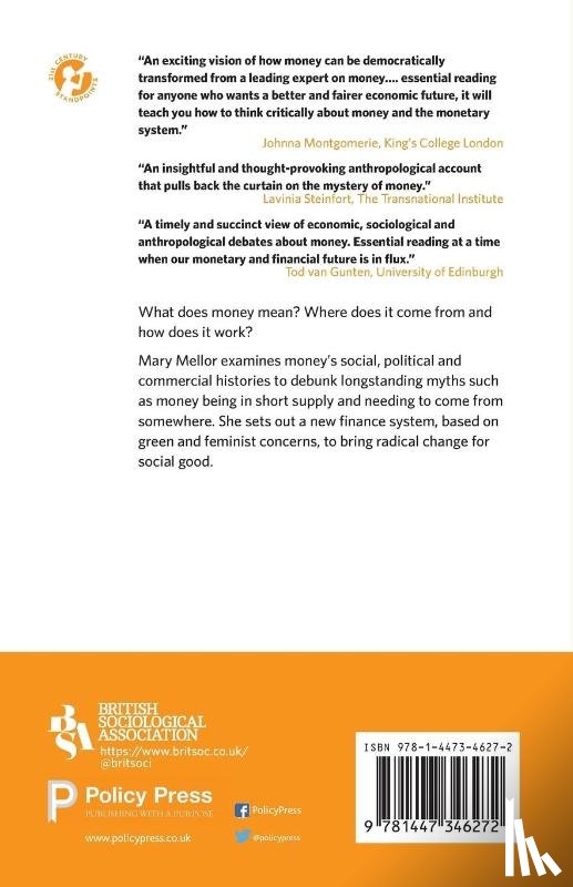 Mellor, Mary (Emeritus Professor of Sociology - Money