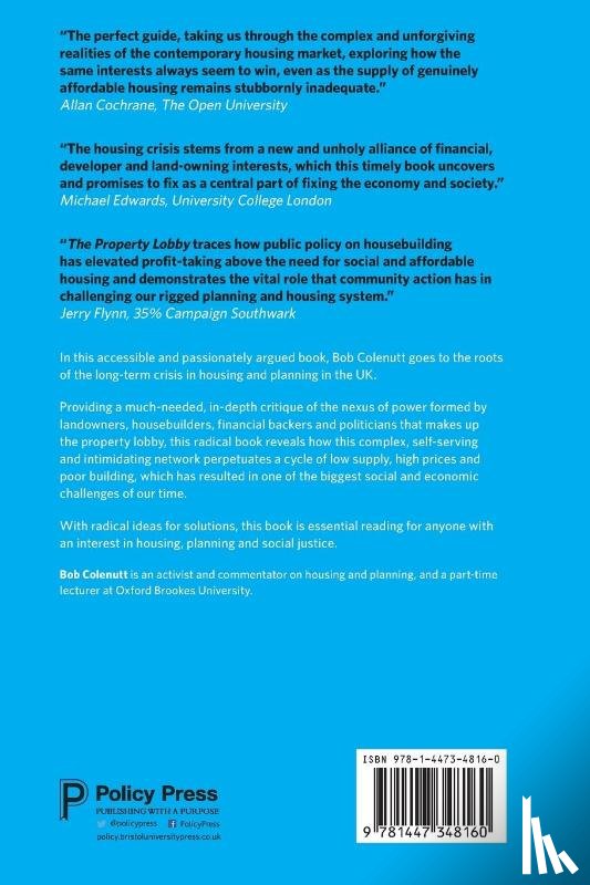 Colenutt, Bob - The Property Lobby