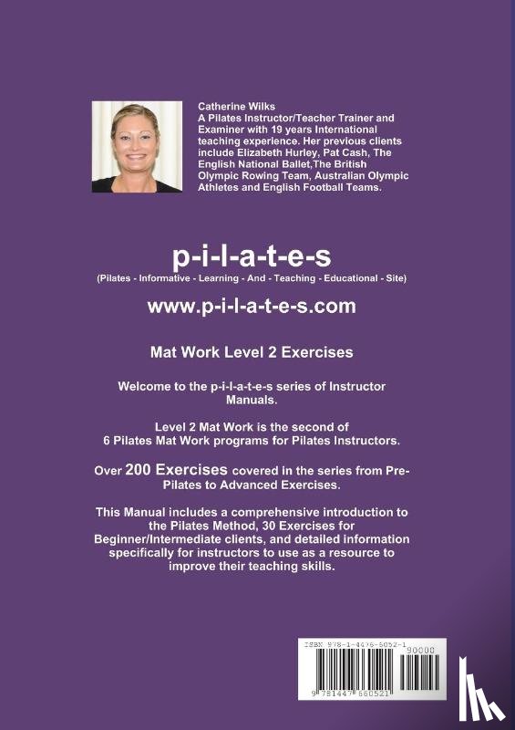 Wilks, Catherine - p-i-l-a-t-e-s Instructor Manual Mat Work Level 2