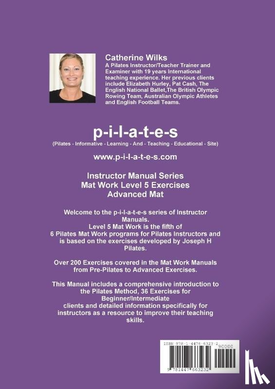 Wilks, Catherine - p-i-l-a-t-e-s Instructor Manual Mat Work Level 5