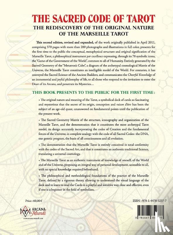 Houdouin, Wilfried - THE SACRED CODE OF TAROT The Rediscovery Of The Original Nature Of The Marseille Tarot