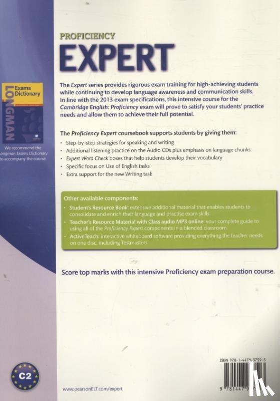 Kenny, Nick, Roderick, Megan, Nuttall, Carol - Expert Proficiency Coursebook (with Audio CD)