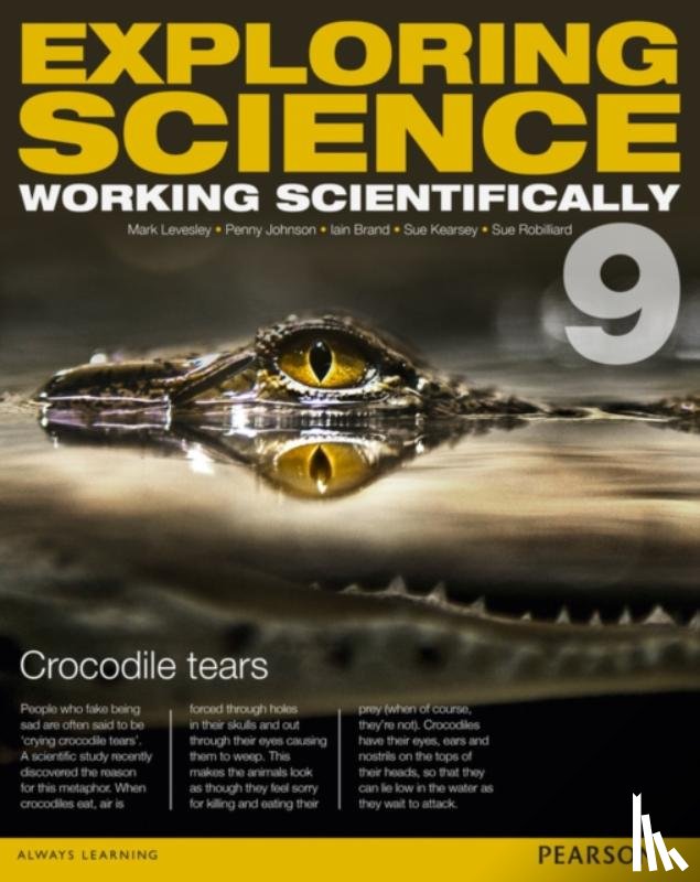 Levesley, Mark, Johnson, P, Kearsey, Susan, Brand, Iain - Exploring Science: Working Scientifically Year 9 (Exploring Science 4)