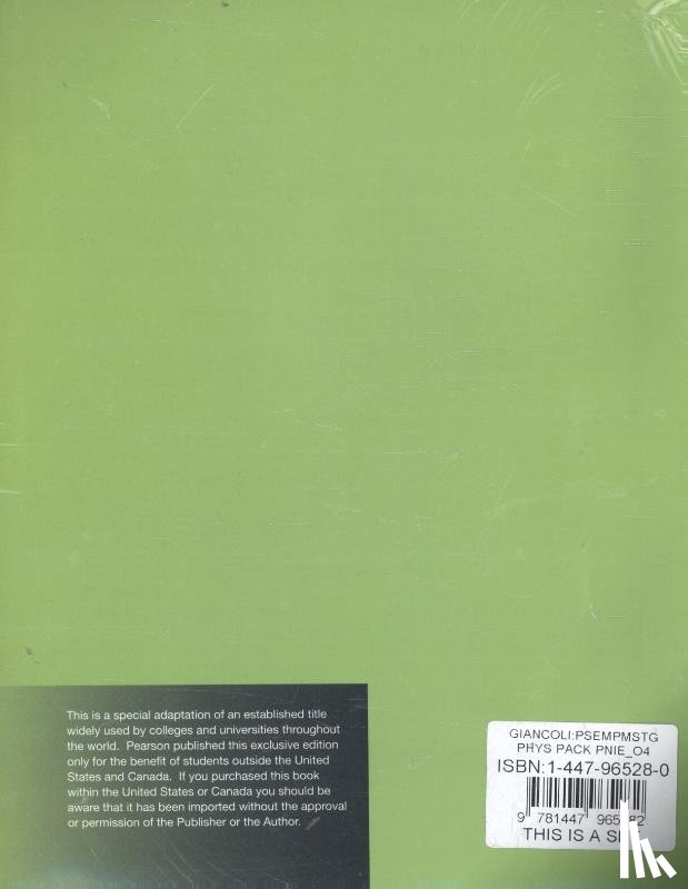 Giancoli, Douglas C. - Physics for Scientists & Engineers with Modern Physics