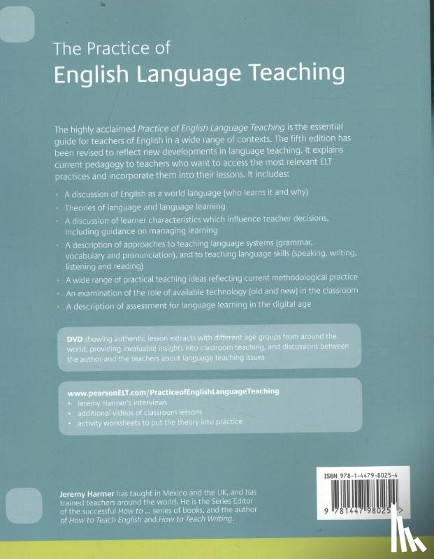 Harmer, Jeremy - The Practice of English Language Teaching Book with DVD Pack