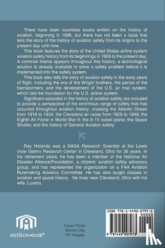 Holanda, Ray - A History of Aviation Safety