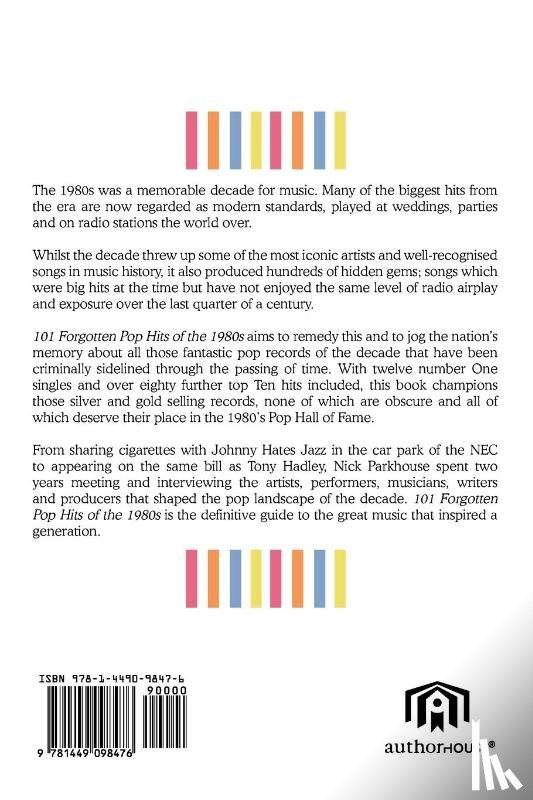 Parkhouse, Nick - 101 Forgotten Pop Hits of the 1980s