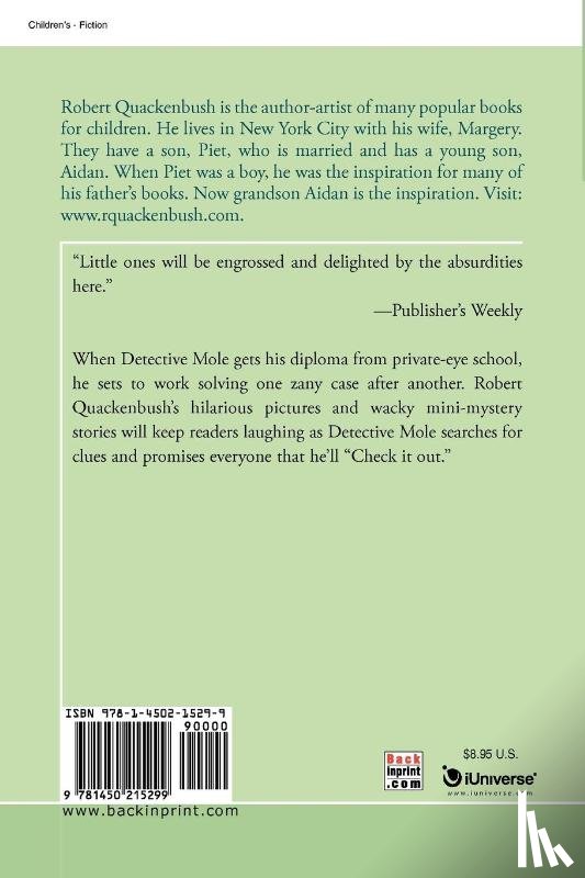 Robert Quackenbush, Quackenbush - Detective Mole