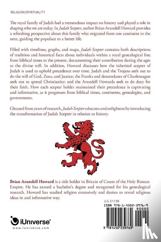 Howard, Brian Arundell of Wardour - Judah Scepter