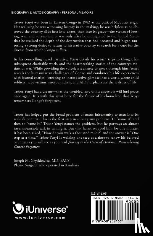 Yenyi, Tresor - Journey to the Heart of Darkness