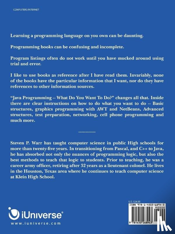 Warr, Steven P - Java Programming